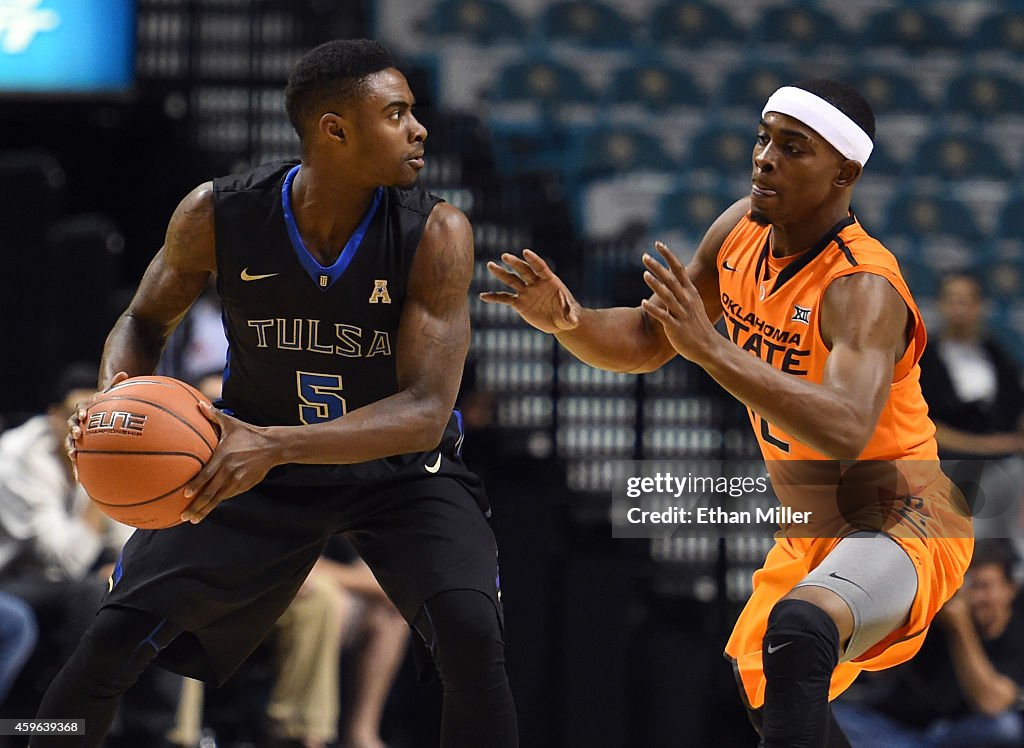 2014 MGM Grand Main Event Basketball Tournament - Tulsa v Oklahoma State