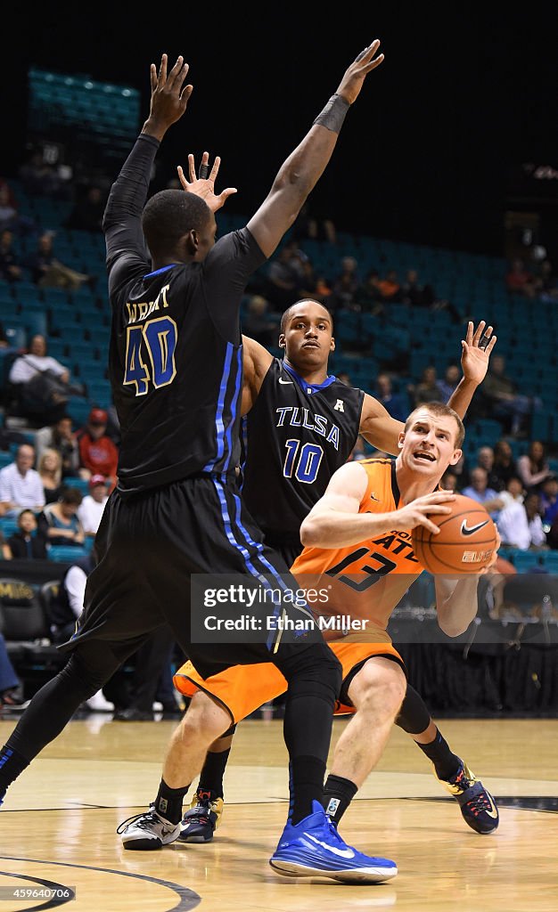 2014 MGM Grand Main Event Basketball Tournament - Tulsa v Oklahoma State