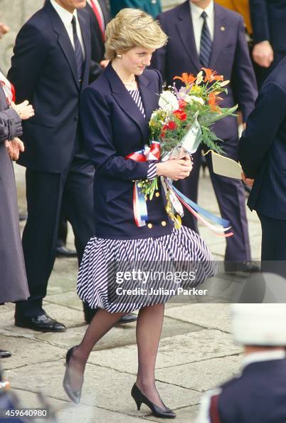 Diana, Princess of Wales during Official visit to Portugal Diana, Princess of Wales during Official visit to Portugal