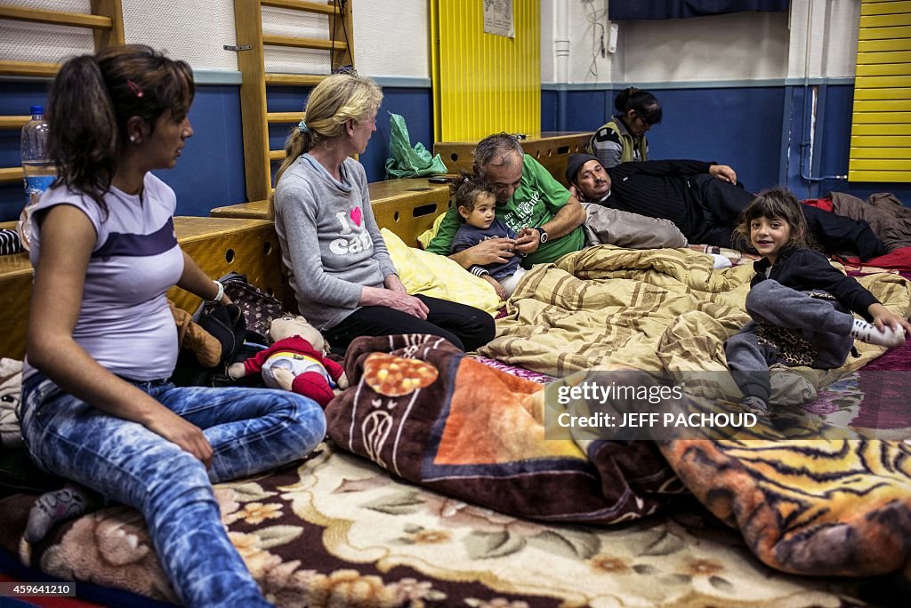 FRANCE-SOCIAL-HOMELESS-EDUCATION-SCHOOL