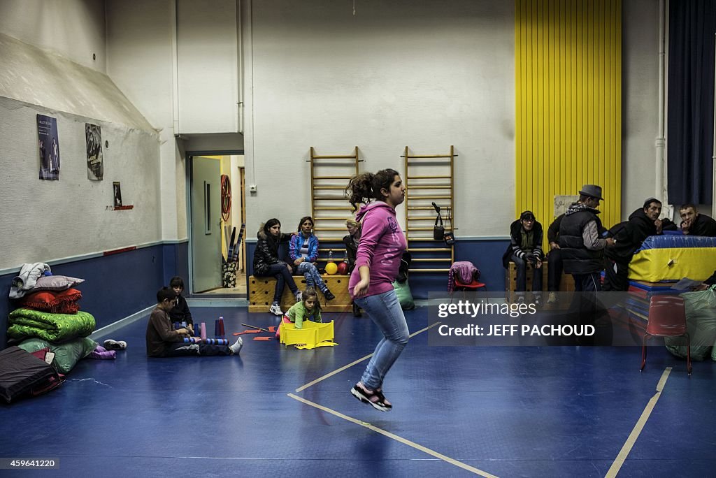 FRANCE-SOCIAL-HOMELESS-EDUCATION-SCHOOL