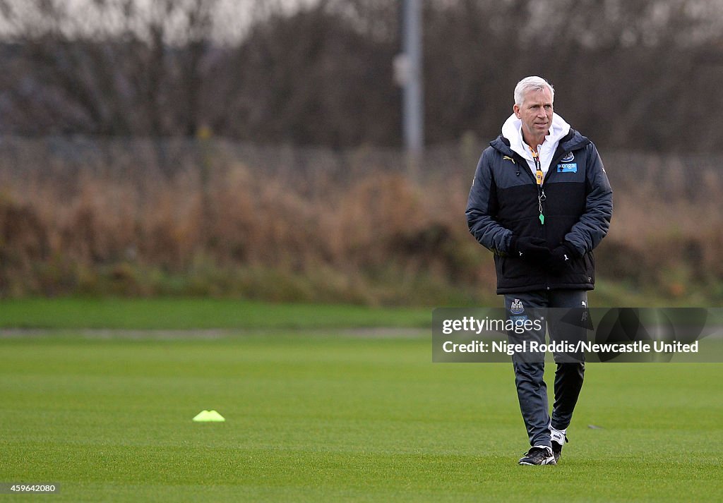 Newcastle United Training Session