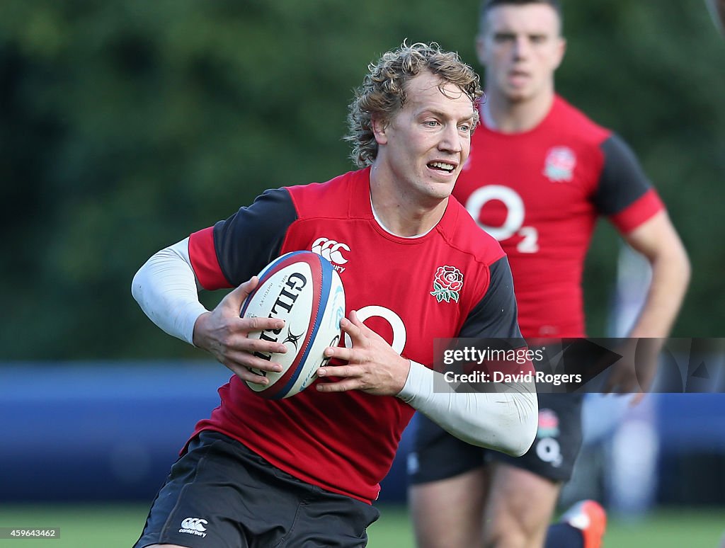 England Training Session