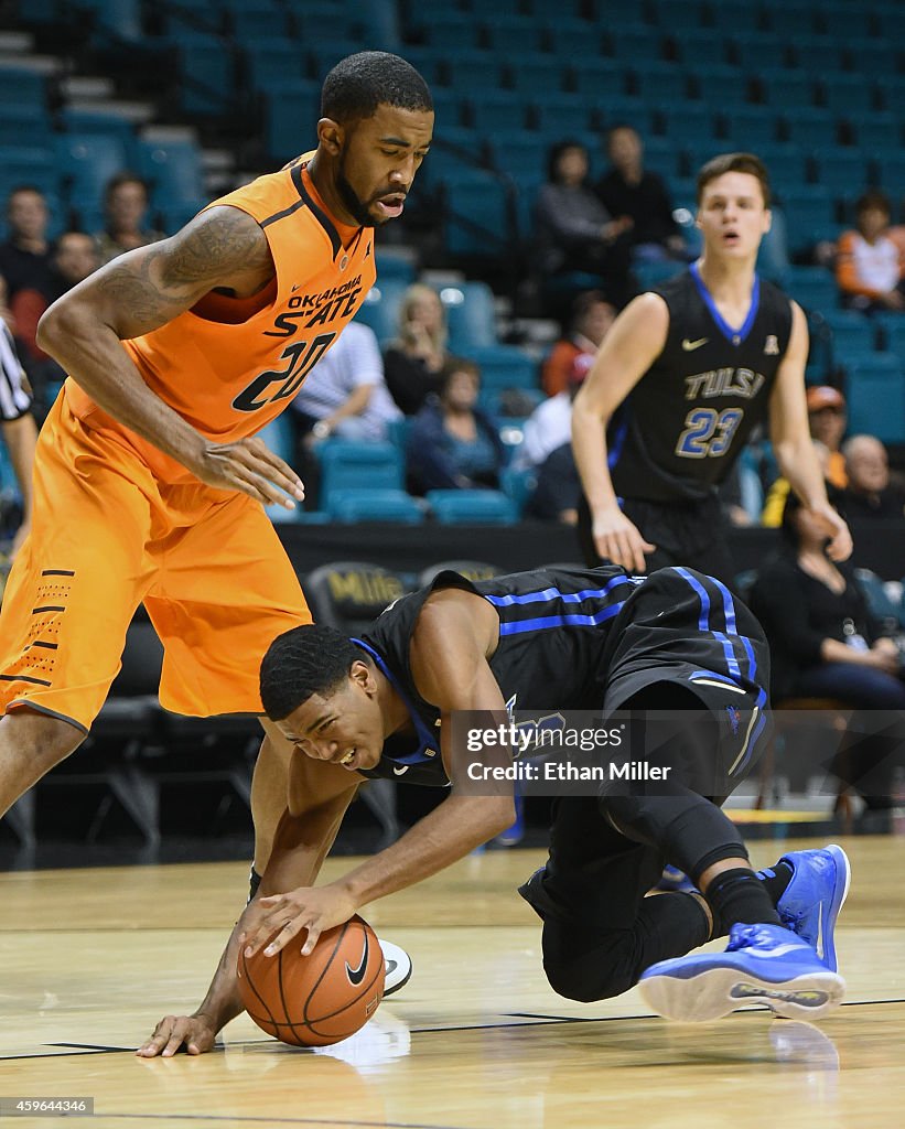2014 MGM Grand Main Event Basketball Tournament - Tulsa v Oklahoma State