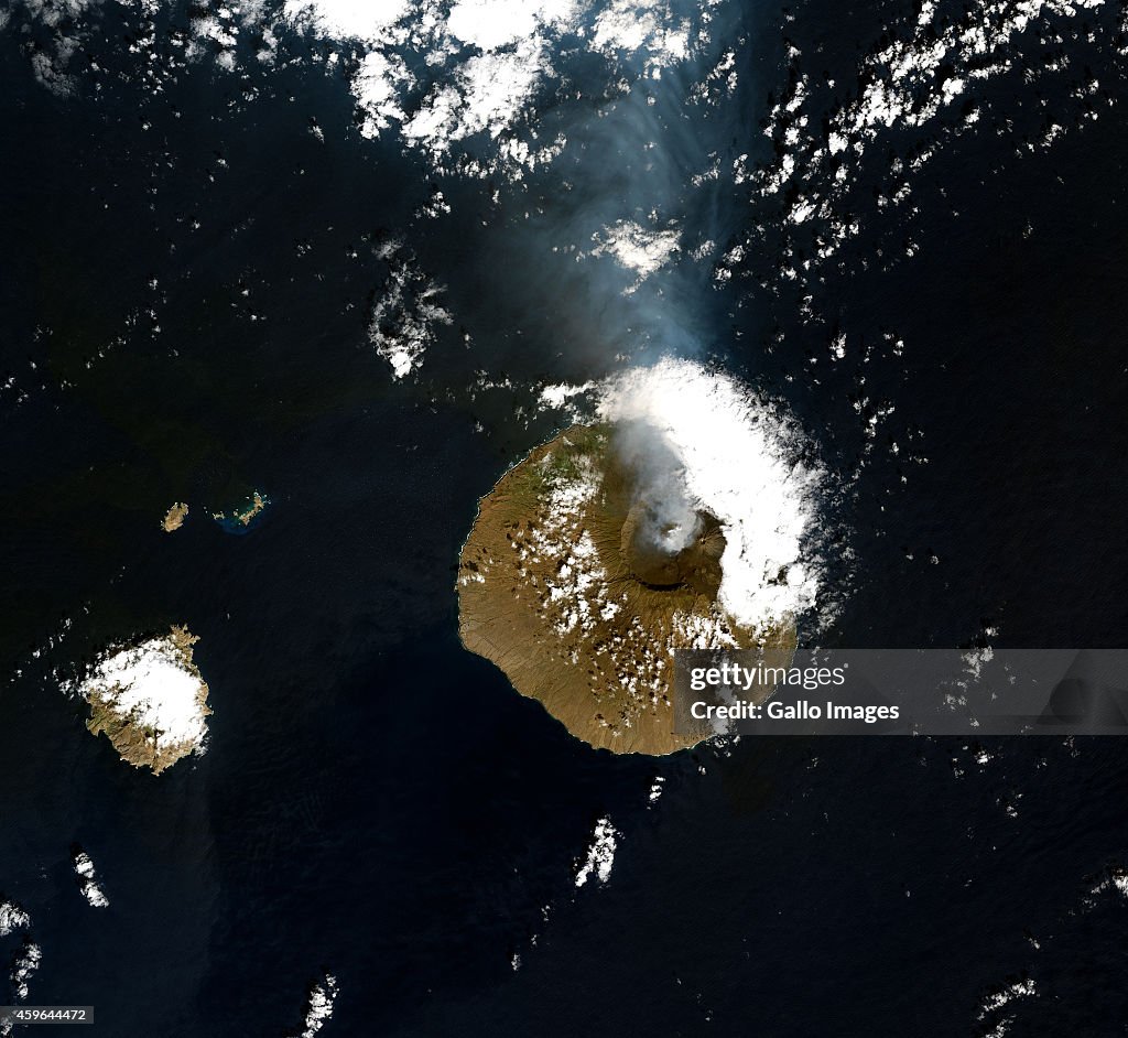 Satellite Views of  Pico do Fogo Volcano