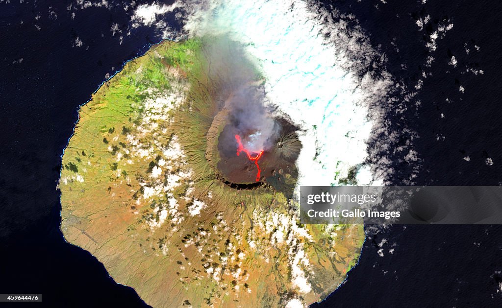 Satellite Views of  Pico do Fogo Volcano