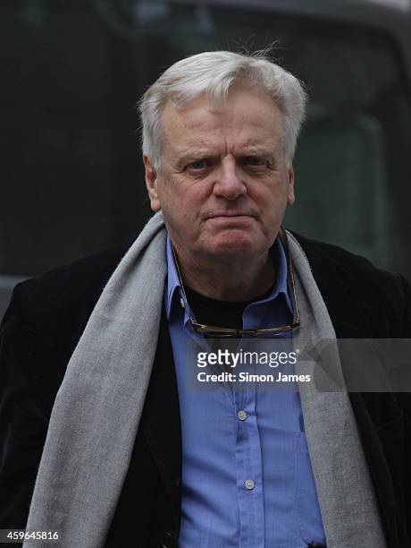 Michael Grade sighting at the BBC on November 27, 2014 in London, England.