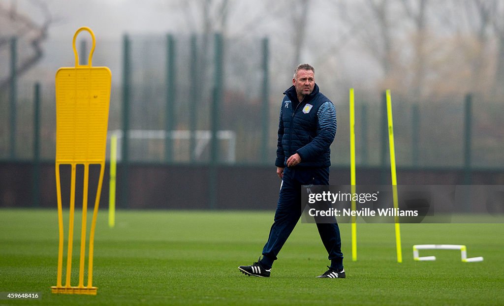Aston Villa Training Session