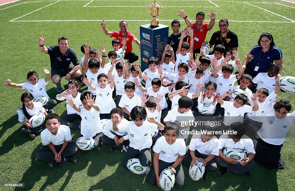 Rugby World Cup Trophy Tour - Dubai