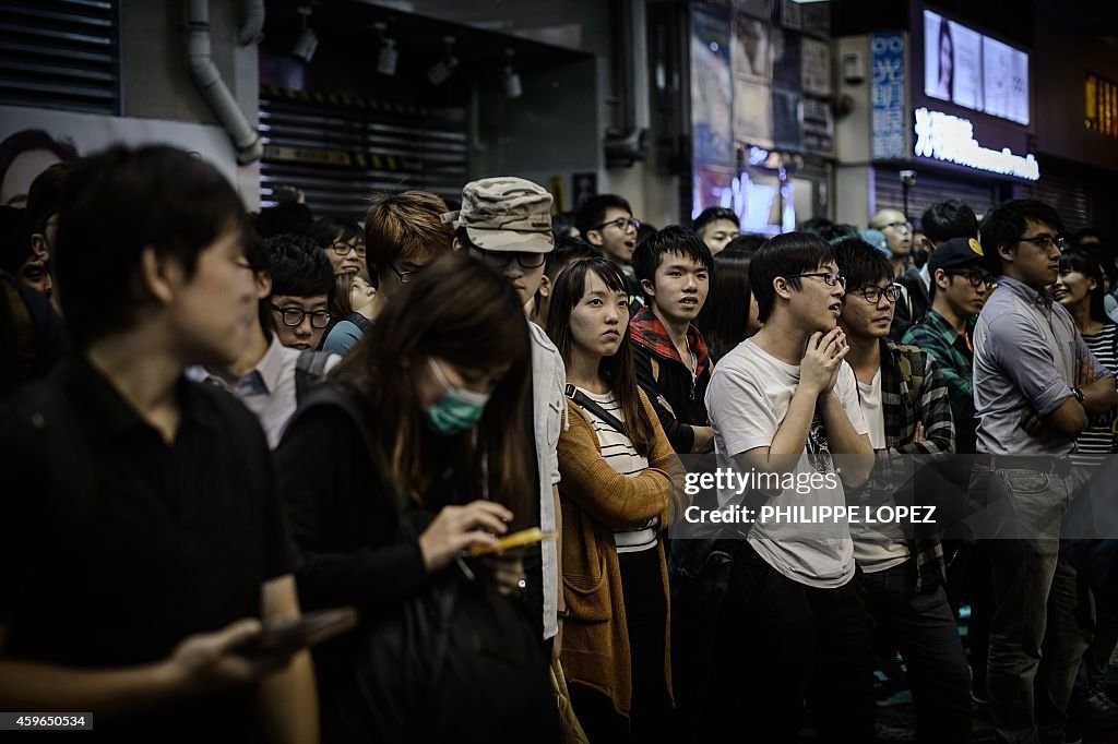 HONG KONG-CHINA-POLITICS-DEMOCRACY