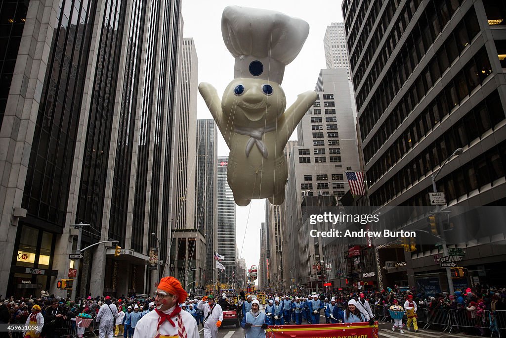 Annual Macy's Thanksgiving Day Parade Delights Spectators In NYC