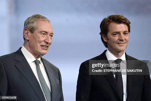 Francois Baroin , French right-wing opposition party UMP senator and Mayor of Troyes and newly elected president of the Association of the Mayors of...