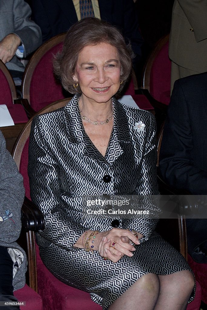 Queen Sofia Attends 'Proyecto Hombre' Association 25th Anniversary