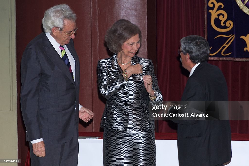 Queen Sofia Attends 'Proyecto Hombre' Association 25th Anniversary