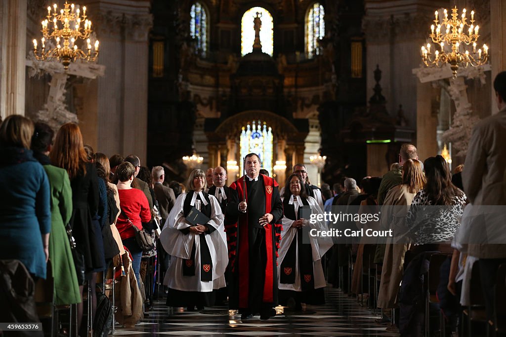 Thanksgiving Service At St Paul's