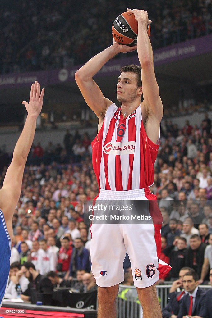 Crvena Zvezda Telekom Belgrade v Neptunas Klaipeda  - Turkish Airlines Euroleague