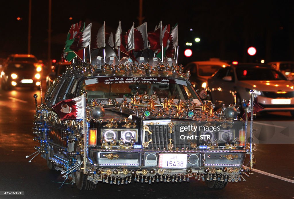 FBL-QATAR-GULF-CUP-CELEBRATIONS