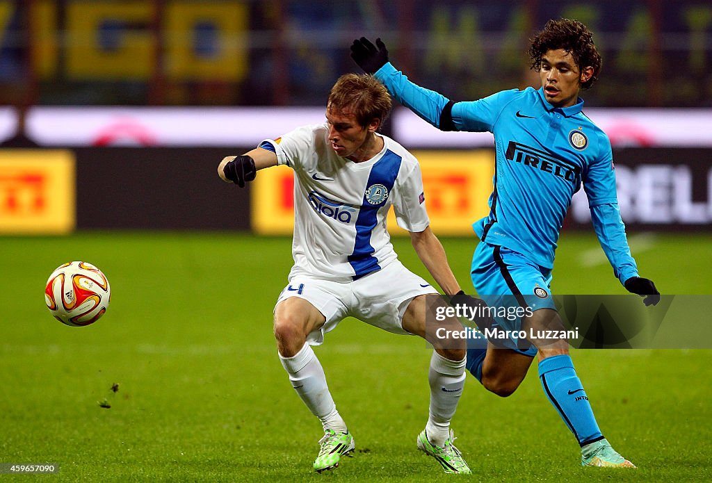 FC Internazionale Milano v FC Dnipro Dnipropetrovsk - UEFA Europa League