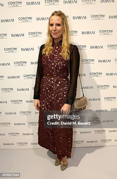 Alice Naylor-Leyland attends Dancing Away, photographic exhibition by Mikhail Baryshnikov at ContiniArtUK, co hosted by Damiani on November 27, 2014...