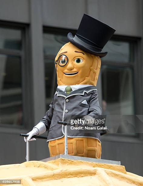 Mr. Peanut attends the 88th Annual Macys Thanksgiving Day Parade at on November 27, 2014 in New York, New York.