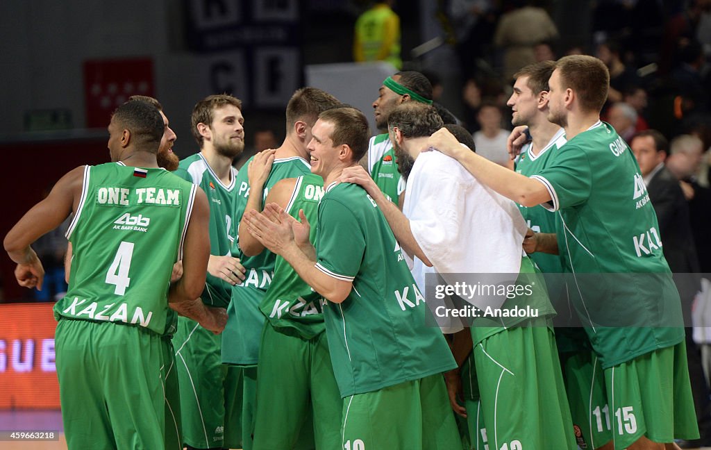 Turkish Airlines Euroleague - Real Madrid v Unics Kazan