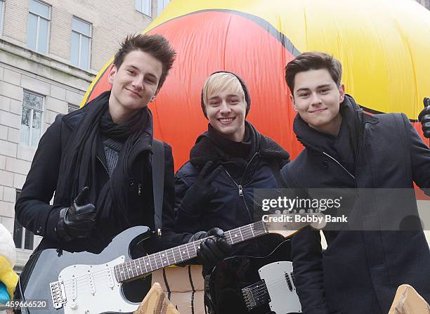 Before You Exit attends the 88th Annual Macys Thanksgiving Day Parade at on November 27, 2014 in New York, New York.