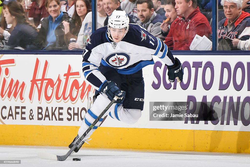 Winnipeg Jets v Columbus Blue Jackets