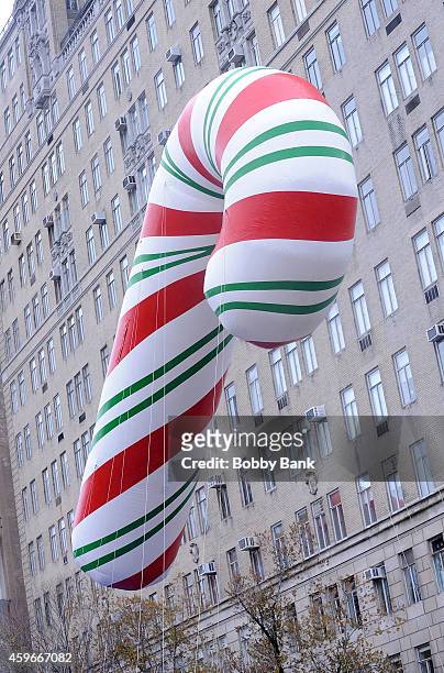 Atmosphere at the 88th Annual Macys Thanksgiving Day Parade on November 27, 2014 in New York, New York.