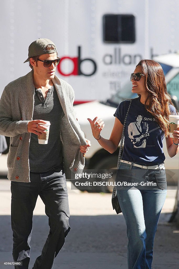 Celebrity Sightings - Bauer-Griffin - 2012