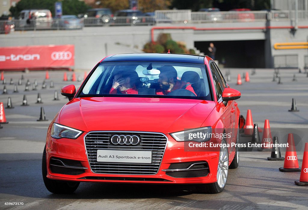 Barcelona Players Receive New Audi Cars in Barcelona