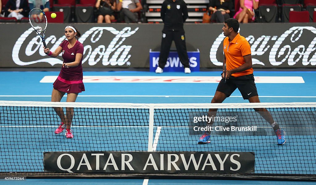 Coca-Cola International Premier Tennis League - Philippines: Day One