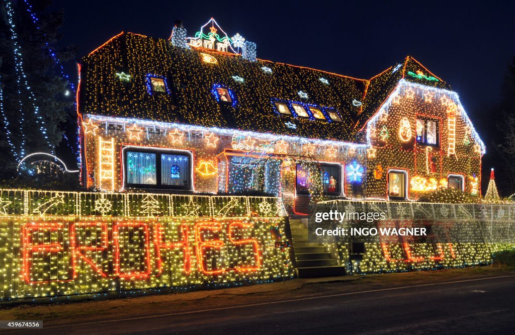 GERMANY-CHRISTMAS-DECORATION