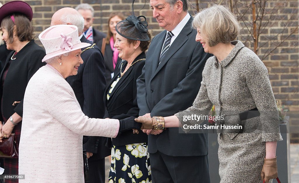 The Queen And Duke Of Edinburgh Visit Holyport College