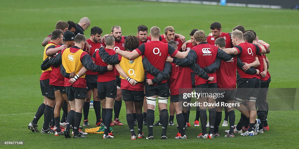 England Captain's Run