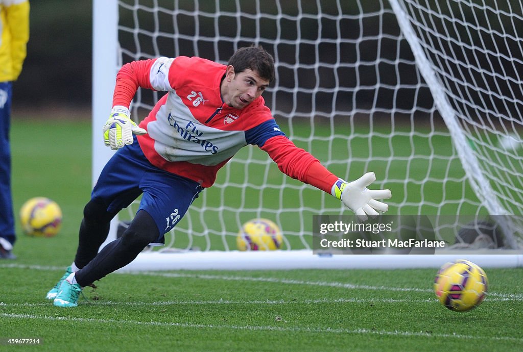 Arsenal Training Session