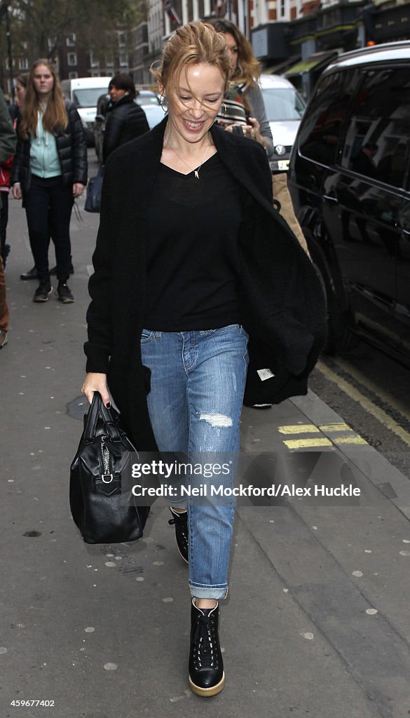 Kylie Minogue Sightings In London - November 28, 2014