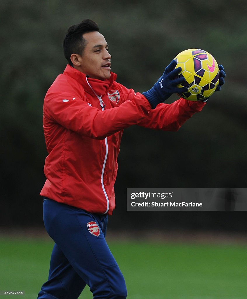 Arsenal Training Session