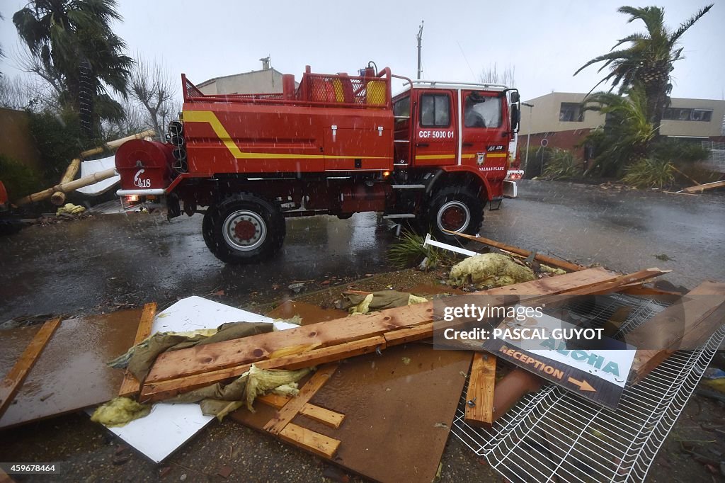 FRANCE-WEATHER-TORNADO