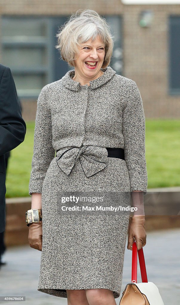 The Queen And Duke Of Edinburgh Visit Holyport College