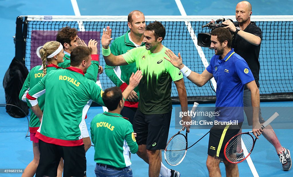 Coca-Cola International Premier Tennis League - Philippines: Day One