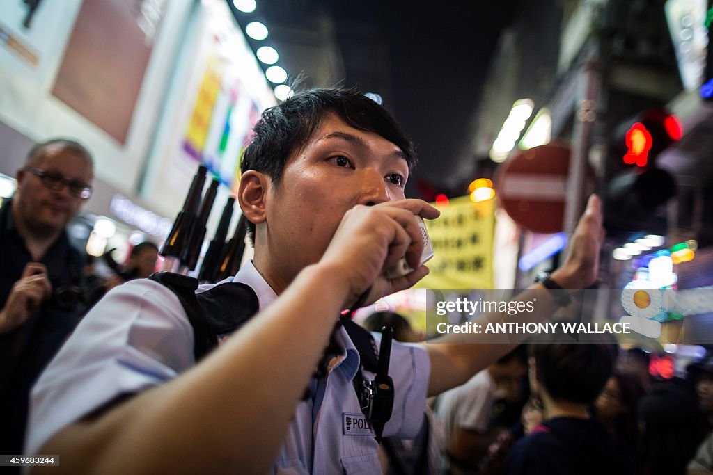 HONG KONG-CHINA-POLITICS-DEMOCRACY