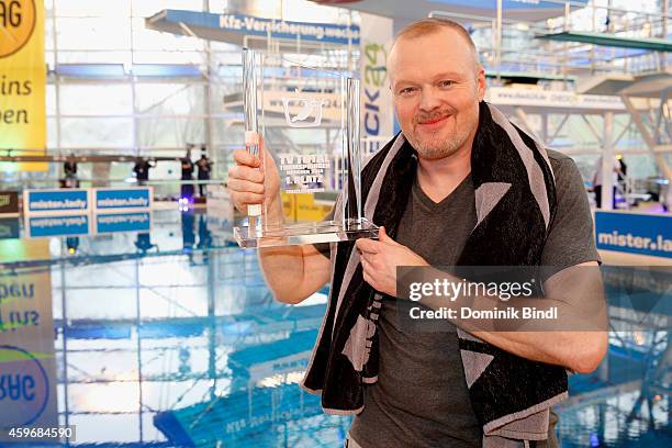 Stefan Raab attends the TV Total Turmpringen photocall on November 28, 2014 in Munich, Germany.