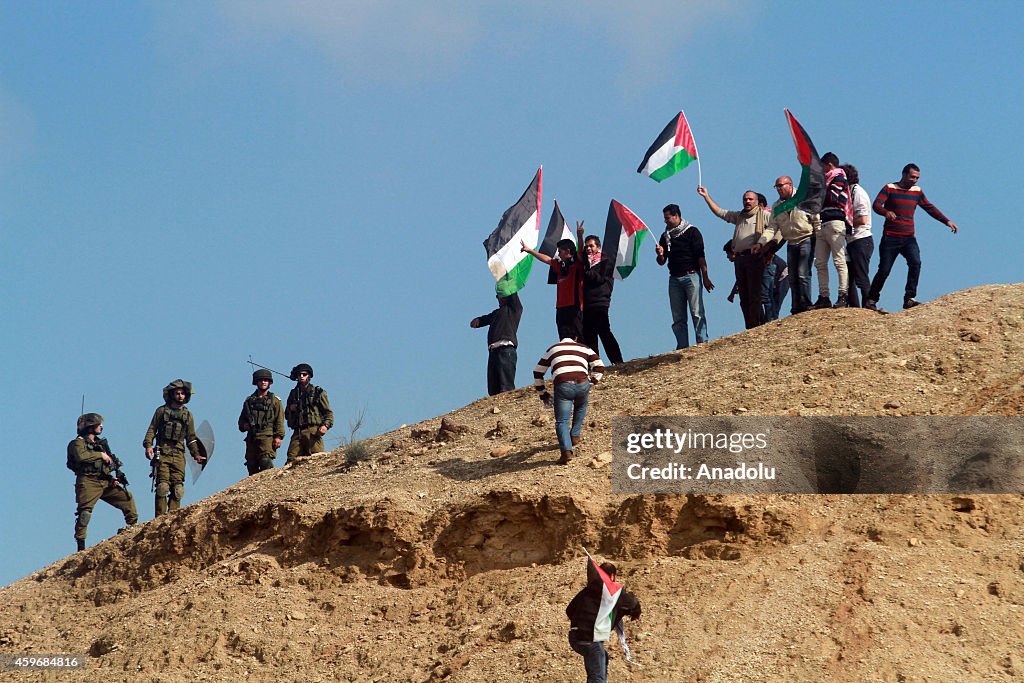 Protests in Jericho city of West Bank