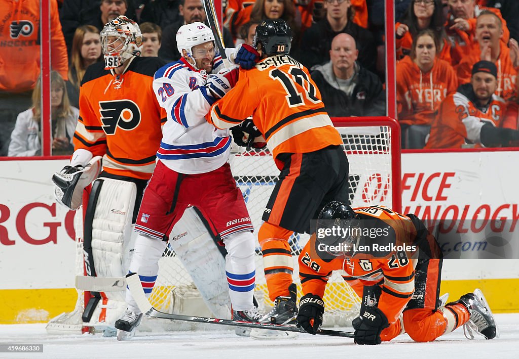 New York Rangers v Philadelphia Flyers