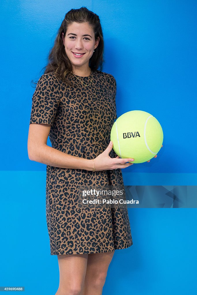 Garbine Muguruza Is New Ambassador of BBVA