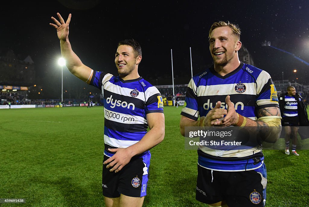 Bath Rugby v Harlequins - Aviva Premiership