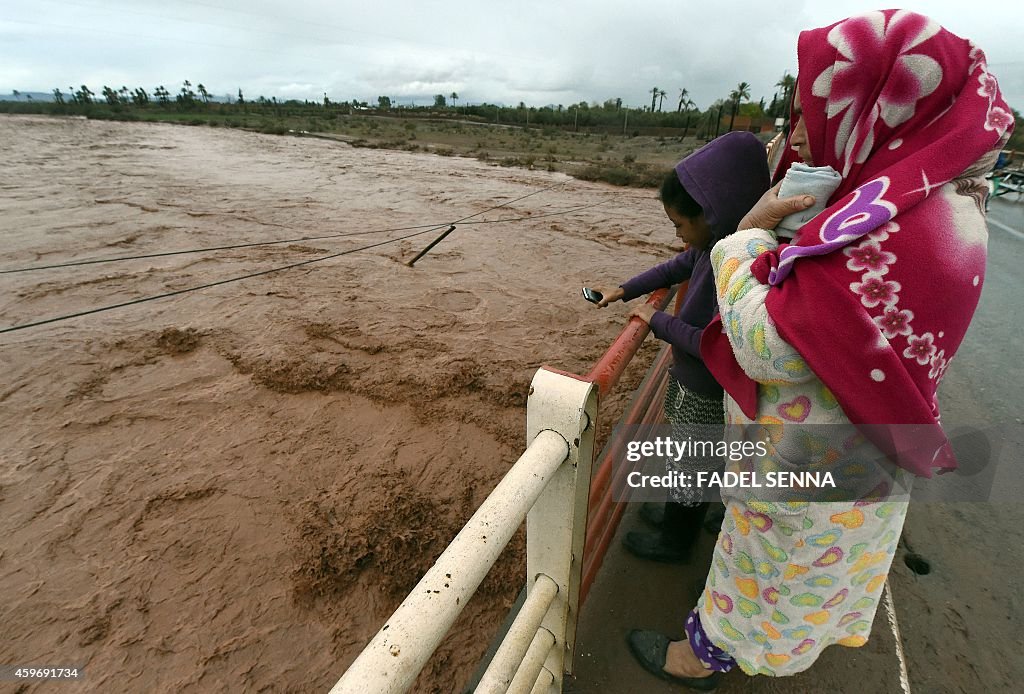 MOROCCO-WEATHER-FLOOD