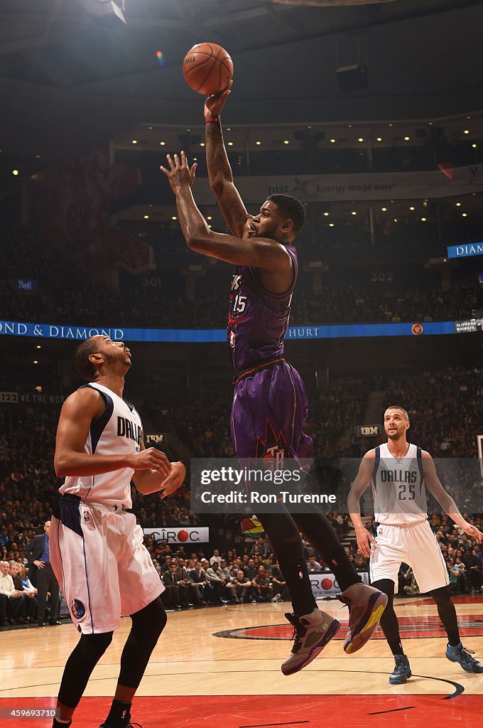 Dallas Mavericks v Toronto Raptors