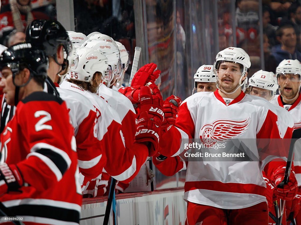 Detroit Red Wings v New Jersey Devils