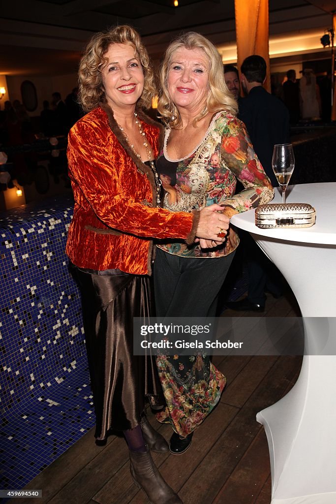 Michaela May, Jutta Speidel During The ARD Advent Dinner Hosted By